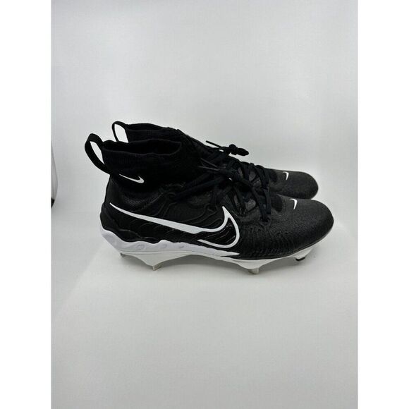 Nike Alpha Huarache NXT Black White Baseball Cleats DJ6517-001 Mens Size 11.5 - Picture 3 of 6